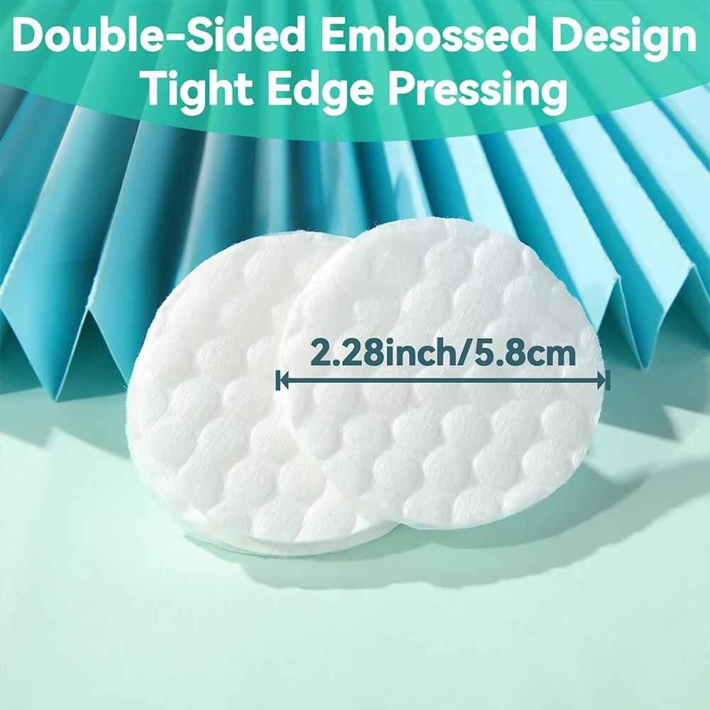 Tampons de coton cosmétiques ronds Ultra doux pour le démaquillage, soins de la peau, nettoyage du visage, 100/200/300/500 pièces/paquet