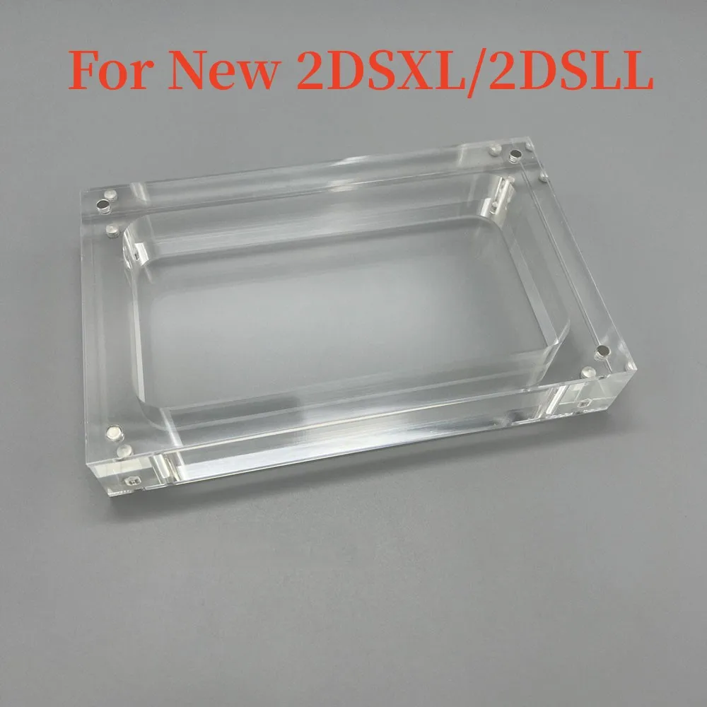 Espositore in acrilico trasparente con coperchio magnetico per il nuovo 2DSLL per 2DSXL Console Storage Box Clear Case