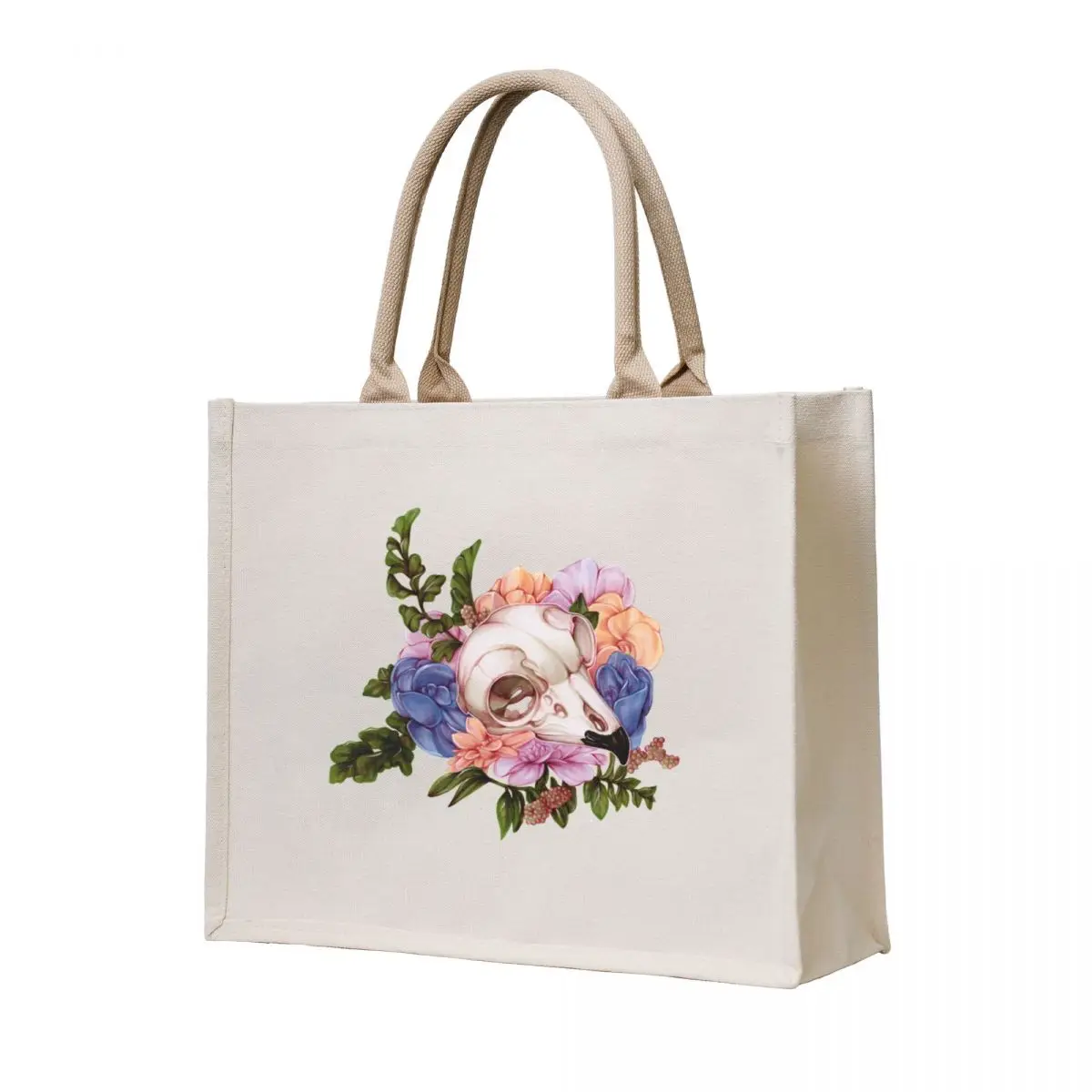 

Owl Skull Tote Bag Women's bags Women's bag Reusable bags Woman shopper bag