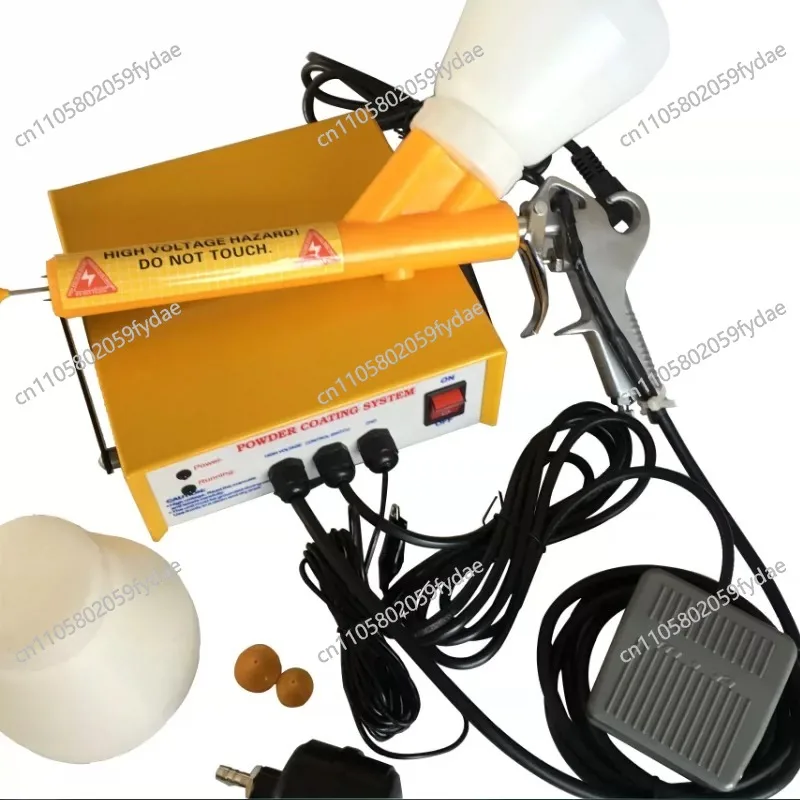 Useful 110V/220V Electrostatic Powder Coating Gun Portable Adjustable Powder Coating Gun System Machinery Coating Machine