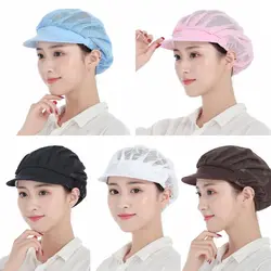 Chic Cloth Work Hat Work Wear Smoke-proof Dust Dustproof Hat Breathable Hotel Cook Cap Hotel Restaurants