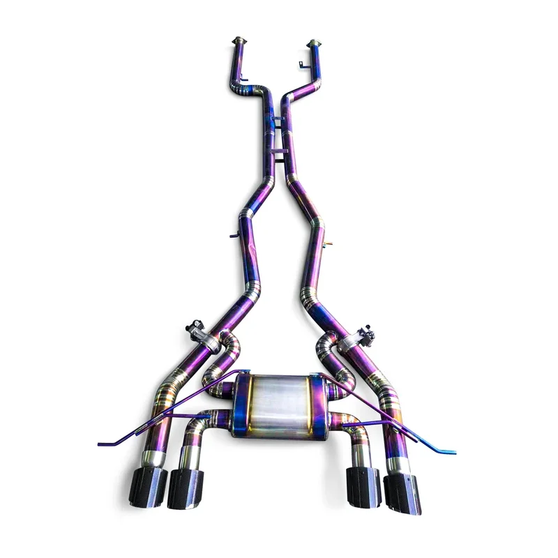 

Титановая выхлопная система Catback для BMW M3 M4 G80 G82 G8X 3.0T 2019-2023 Sport Valvetronic, глушитель выхлопной трубы