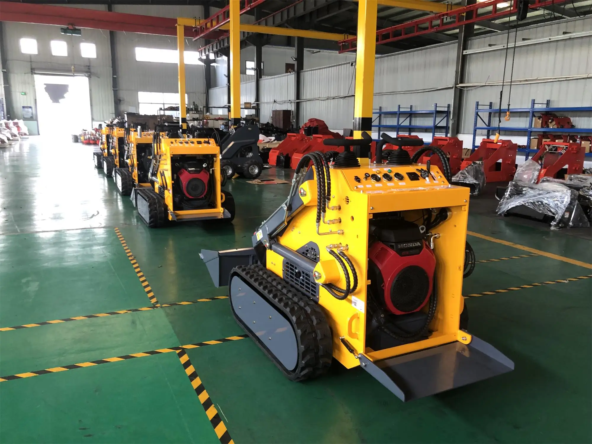 Hydraulic Diesel Crawler for Small Skid Steer Loader