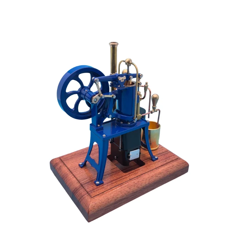 Stirling Engine Model Toys Exquisite Mini Version Hot Air Mercury Engine Model Copper Stainless Steel Engine Model Toys