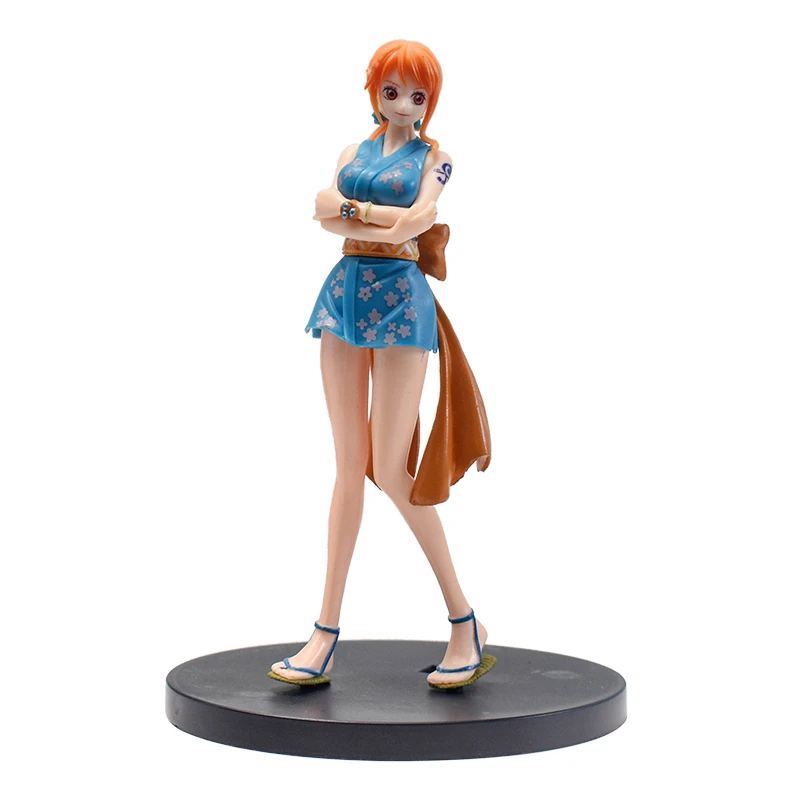 18CM One Piece Anime Figur Monkey D. Ruffy Zoro Chopper Nami Action Figuren PVC Sammlung Modell Puppen Geburtstag Geschenke für Kinder – Detail 23