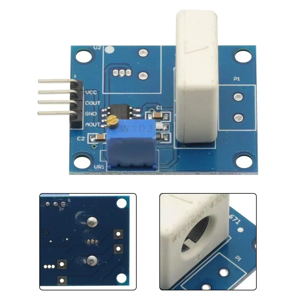 WCS1800 Hall Effect Current Sensor With Overcurrent Protection, Switching Current Sensor For Electrical Monitoring Tools