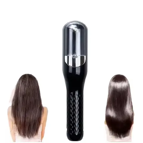 Bärbar uppladdningsbar hårtrimmer, sladdlös hårtrimmer, hårborttagare för kvinnor 6 best sales hårtrimmer med kluvna ändar - №3