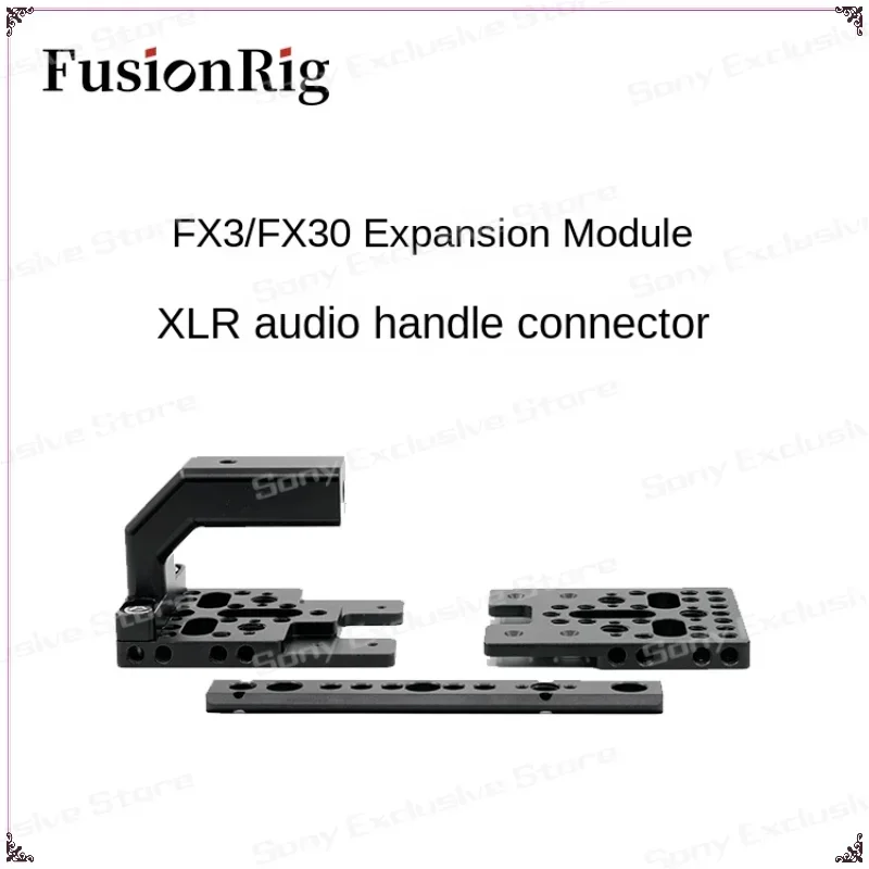 Fusionrig For Sony FX3/Fx30/A7m4/A7s3 Expansion Module XLR Audio Handle Fittings