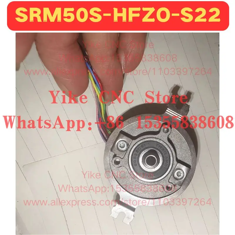 Expedited Delivery Used Encoder SRM50S-HFZO-S22 SRM50S-HFZ0-S22 Normal Function Tested OK