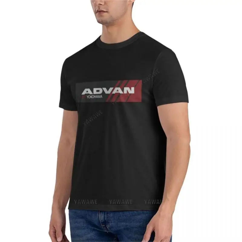 mens t-shirts cotton teeshirt ADVAN Classic T-Shirt anime clothes men's short sleeve t shirts anime