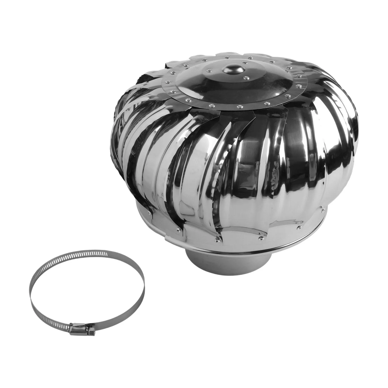 Rain Proof 304 Stainless Steel Ventilation Cap Improves Combustion and Ensures Continuous Air Flow in Various Settings