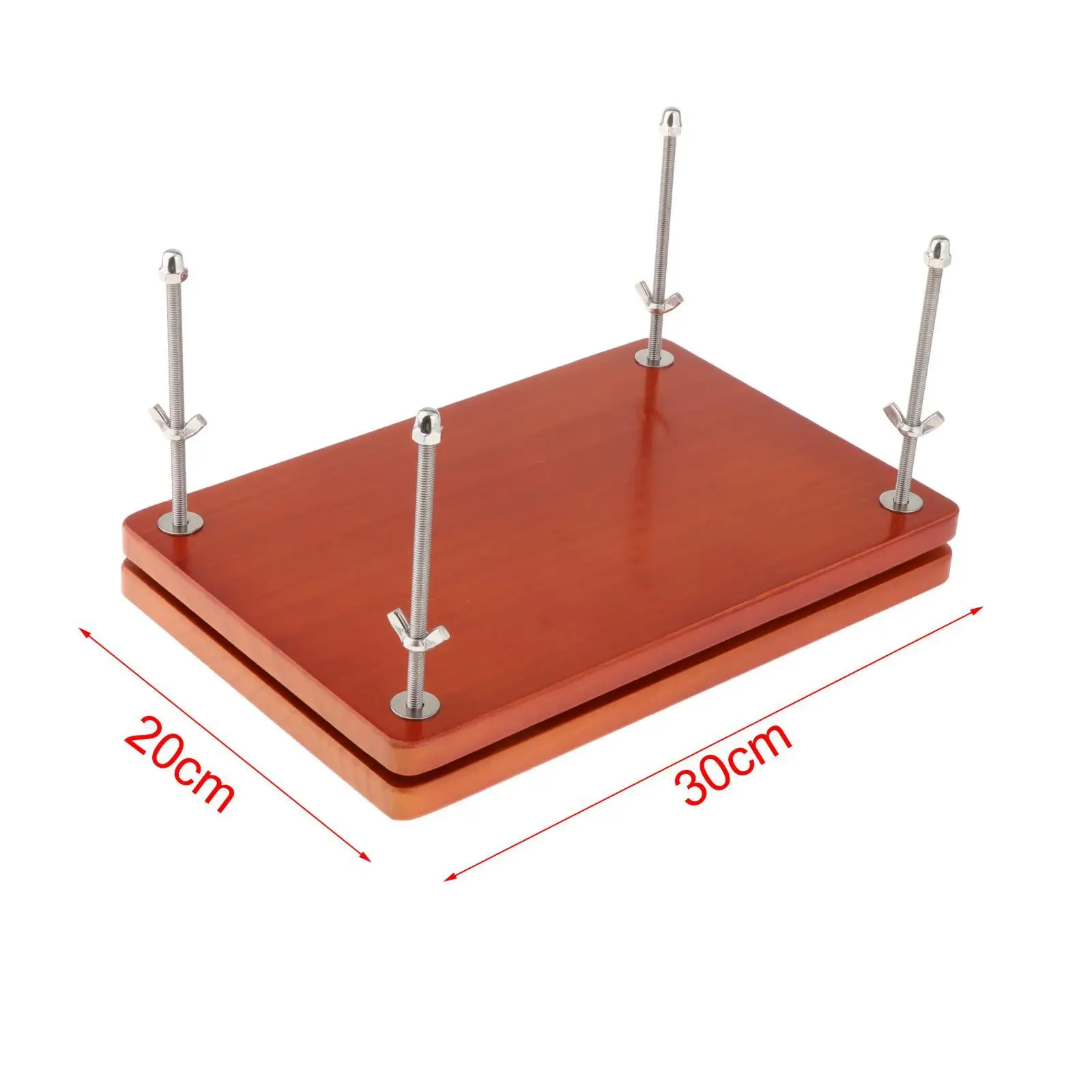 หนังสือไม้กด DIY Bookbinding Book Binding Press สําหรับแท็กกระดาษแข็งที่บ้าน