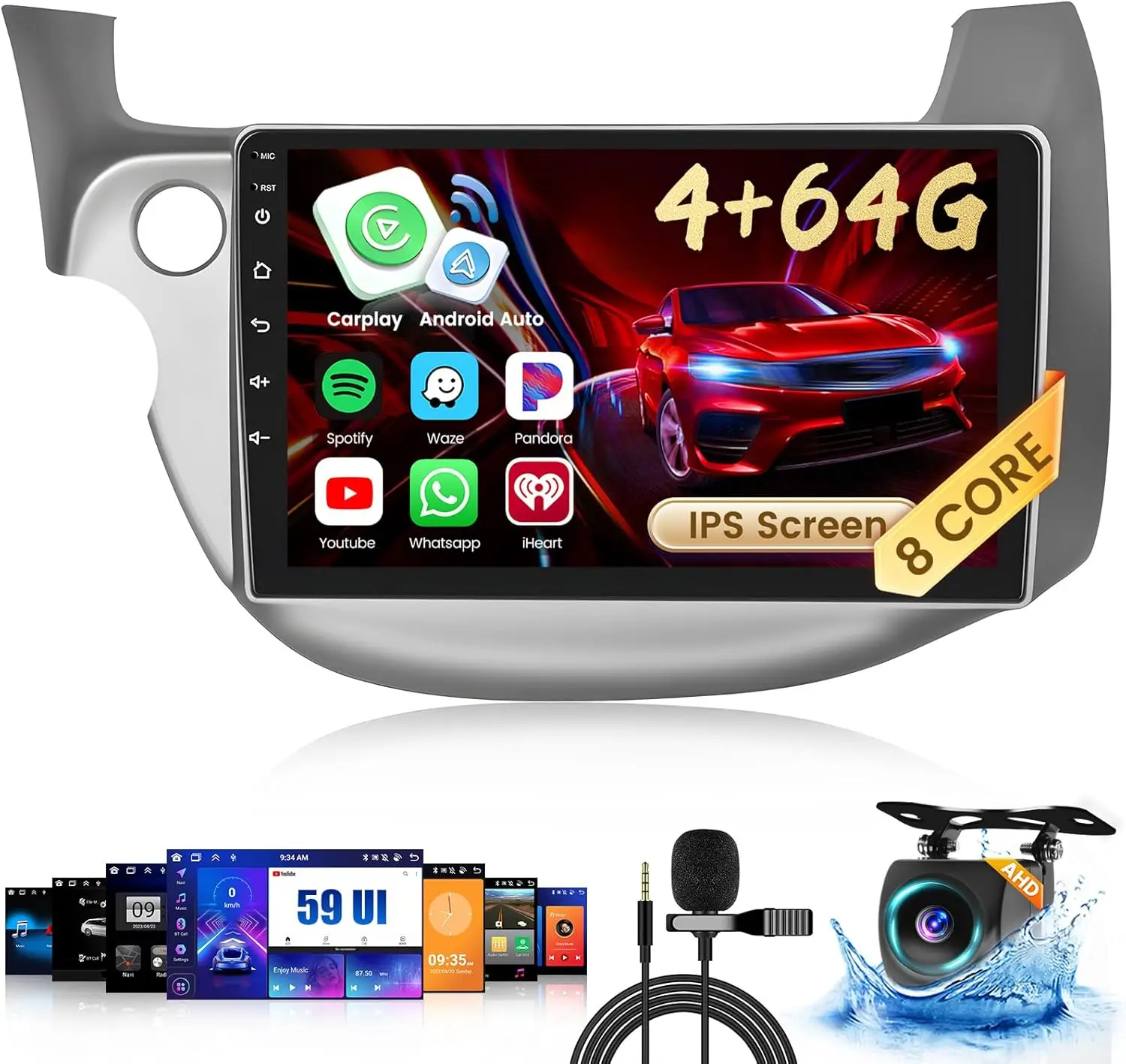 8-Core 4+64G Androi…