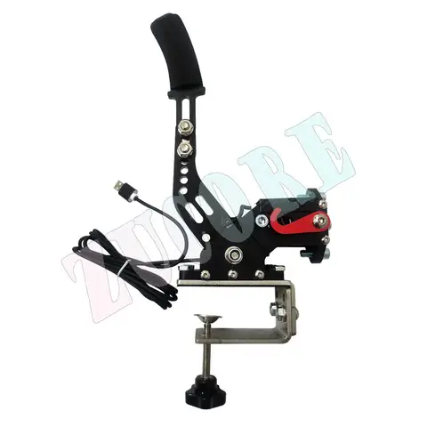 Universellt racingrattstativ för Logitech G29 G27 T300 Fanatec med linjär handbroms, justerbar sadel 8 best sales Logitech G29-stativ - №3