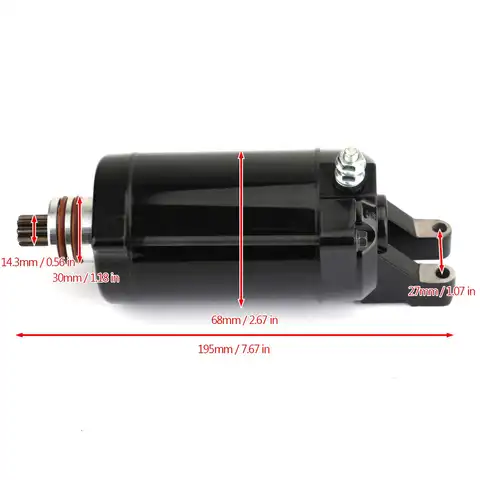 Can-Am SeaDoo Spark 스타터 모터, OEM 교체: 420893830 420892426, 2 Up / 3 Up 900 Rotax 2014-2019 ACE 14-19