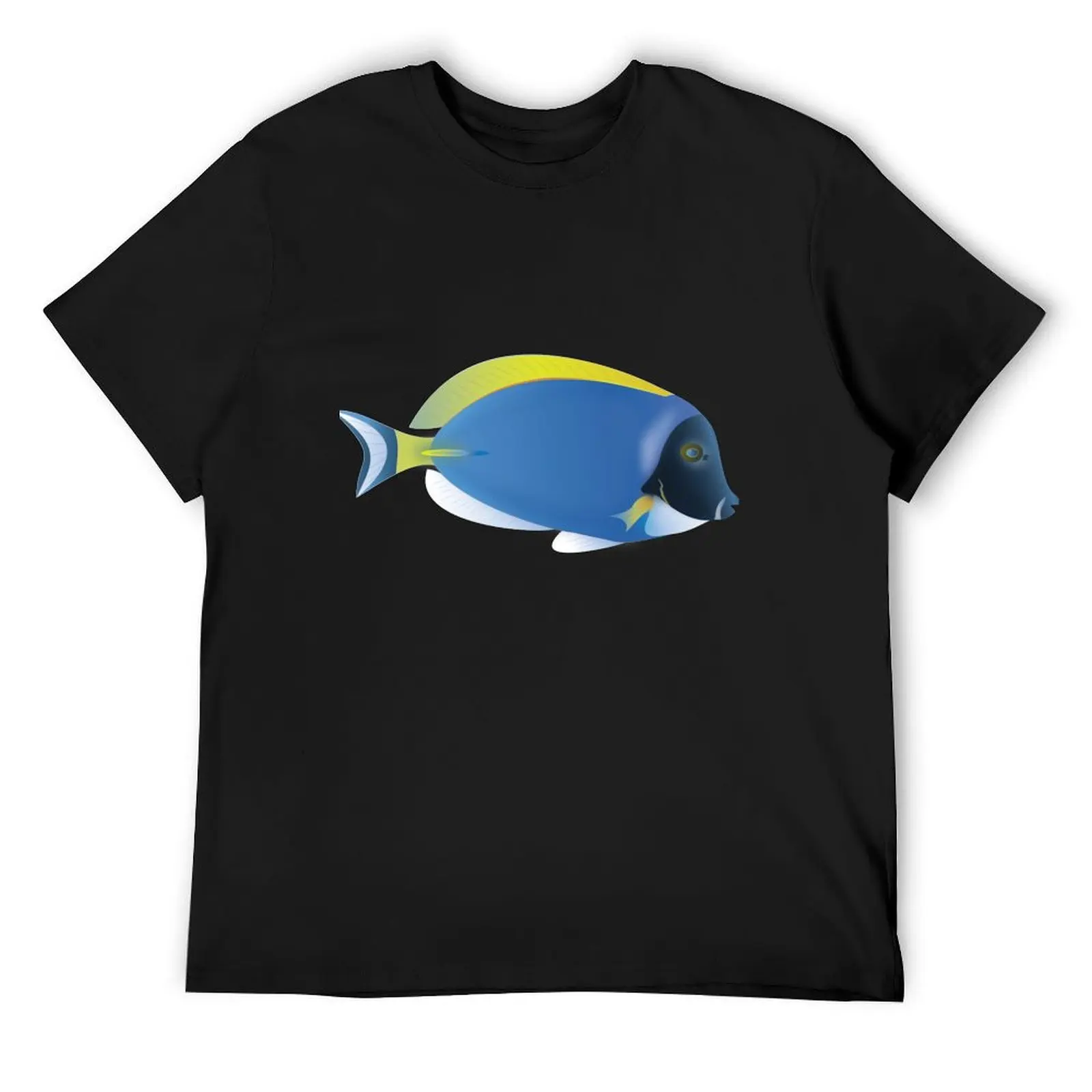 Powderblue Tang in the Maldives T-Shirt affliction shirts football t shirt blacks sweat shirts, men