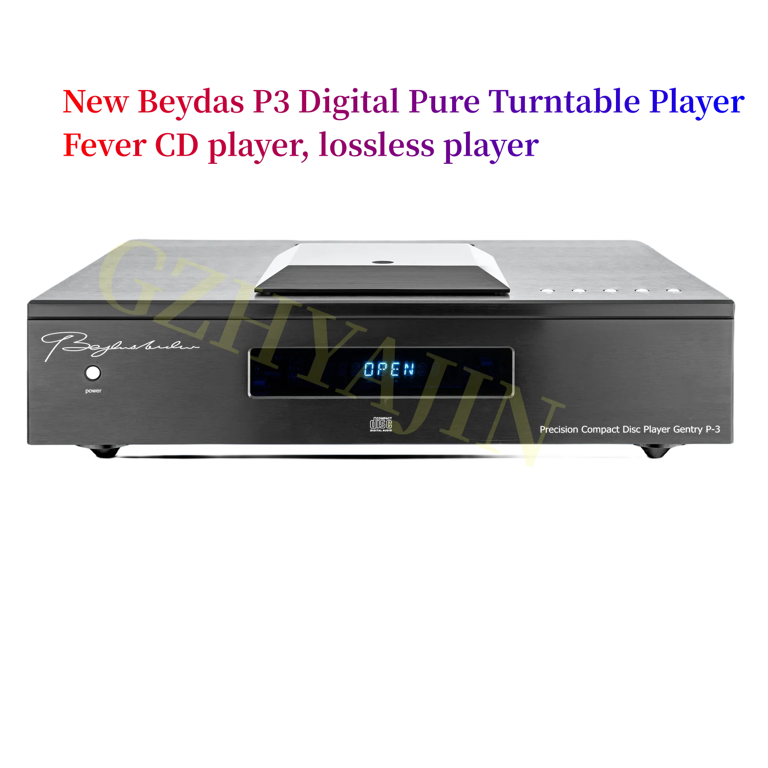 Brand new Beydas P3 digital pure turntable player, fever CD player, lossless player