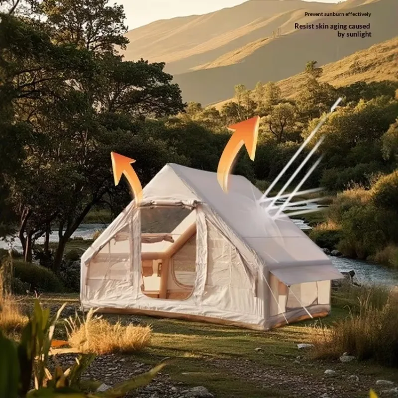 

Household Portable Outdoor 6.3 Square Automatic Inflatable Roof Tent Double Layer Windproof Waterproof Four Seasons Camping Tent