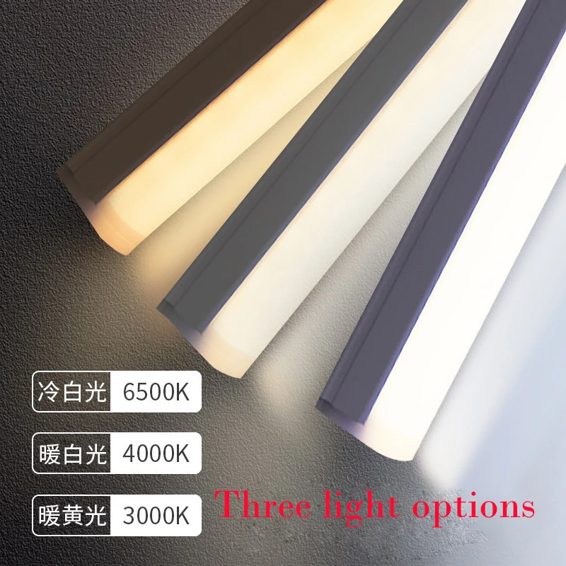 

Aluminum Plastic Integrated Lighting Fixtures 10PCS/Lot T5 LED Tubes 1.2 Meters Dedicated To Indoor Display Cabinets In Shopping