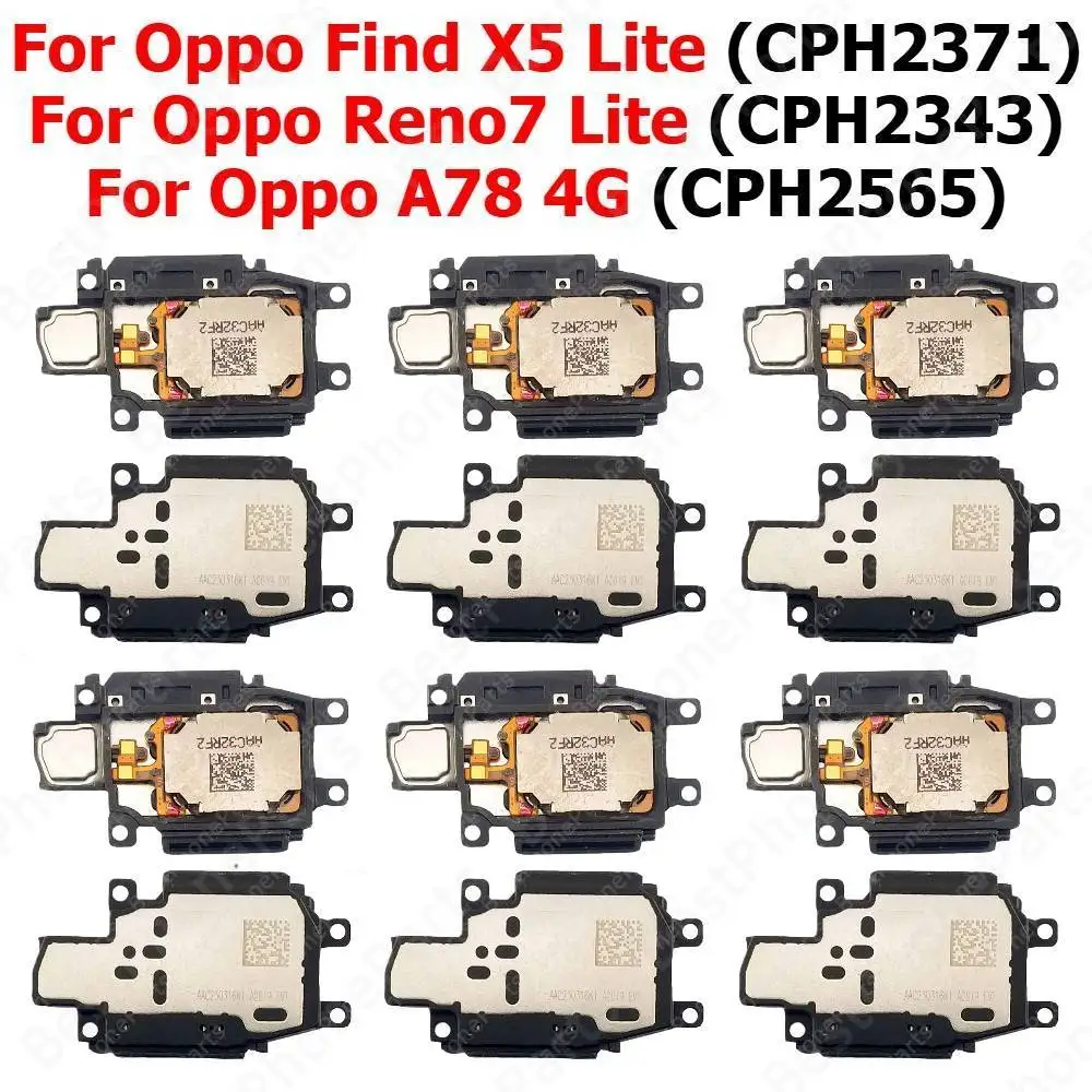 Bottom Loudspeaker For Oppo Find X5 Lite A78 4G Reno7 Lite Loud Speaker Buzzer Ringer Sound Module Mobile Phone Spare Parts