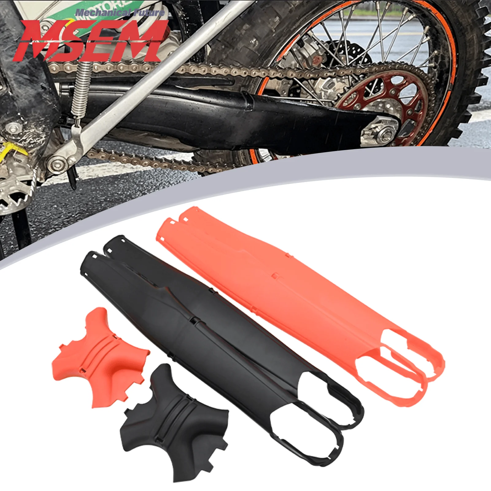 Motorcycle Swingarm Swing Arm Protector For KTM EXC 150/250/300 2024 EXC-F 250/350/450/500 2024 XC-W 150/250/300 XCF-W 450 2024