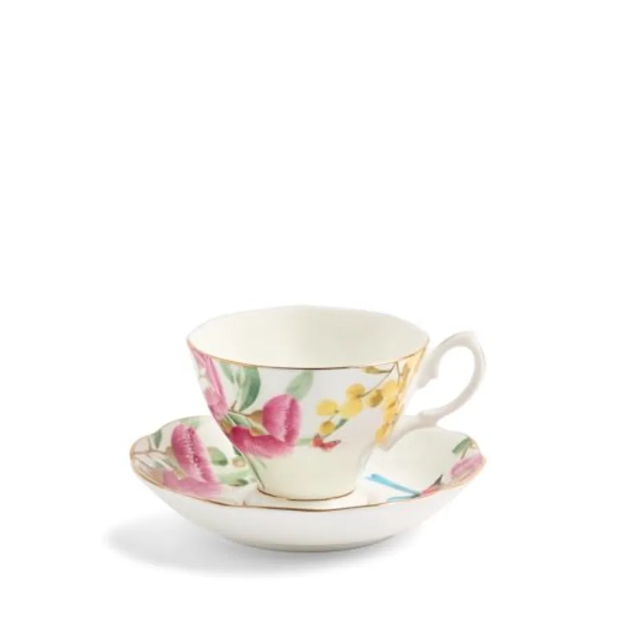

Miranda Kerr Australiana Teacup and Saucer White