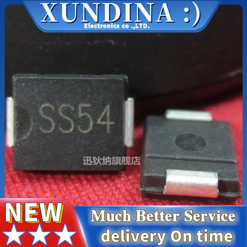 10 PZ/LOTTO SS54A DO-214AC nuovo e originale IC