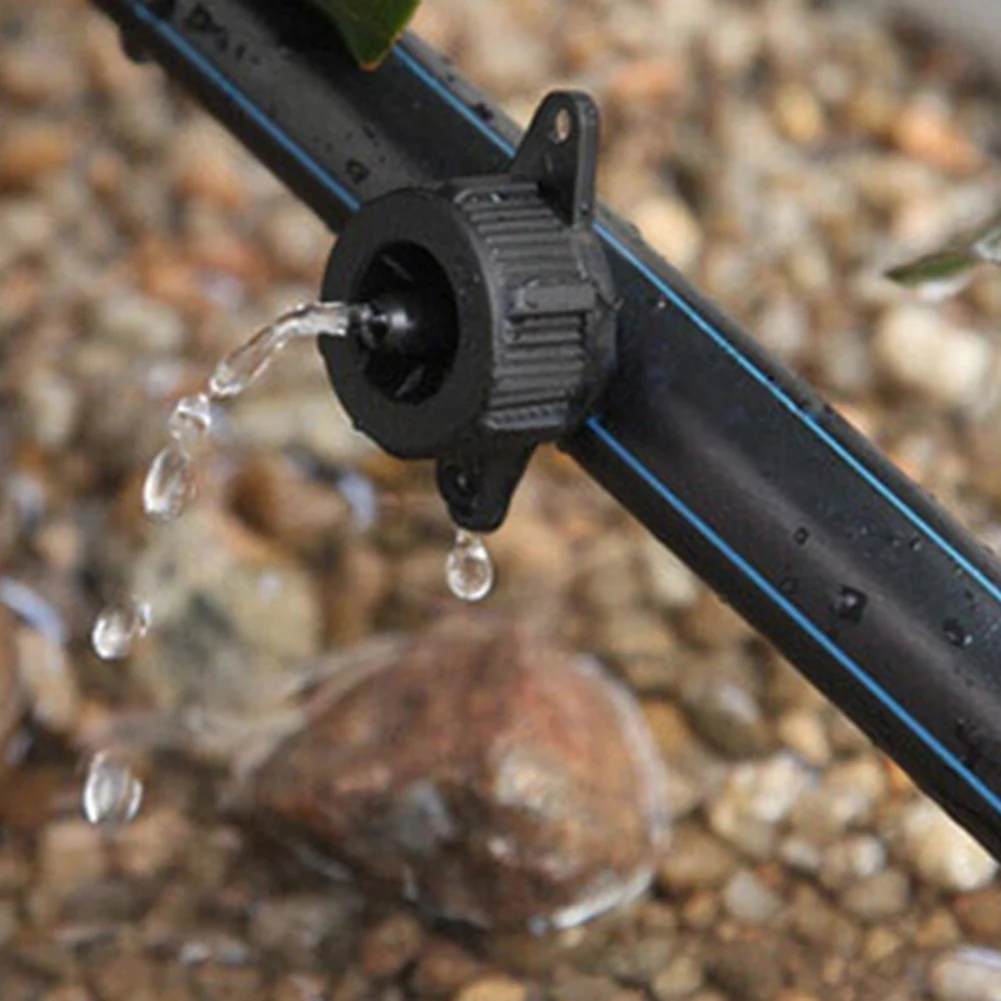 

100pcs Pressure Compensating Drip Emitters Micro Connectors 2L/4L/8L Drip Irrigation Emitters for Drip Irrigation