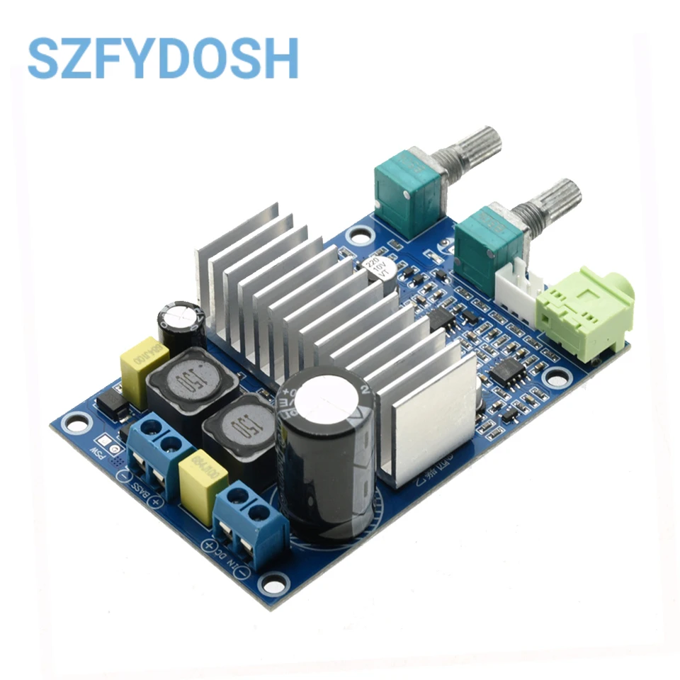 TPA3116D2 Mono Digital Amplifier Board 12-24V Subwoofer Audio Power Amp For Home Car Speakers DIY