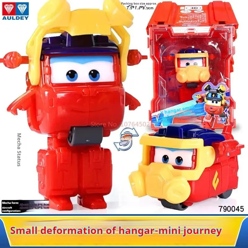 Venta caliente Super Wings escala Mini transformador Anime deformación avión Robot figuras de acción transformación juguetes para niños regalos