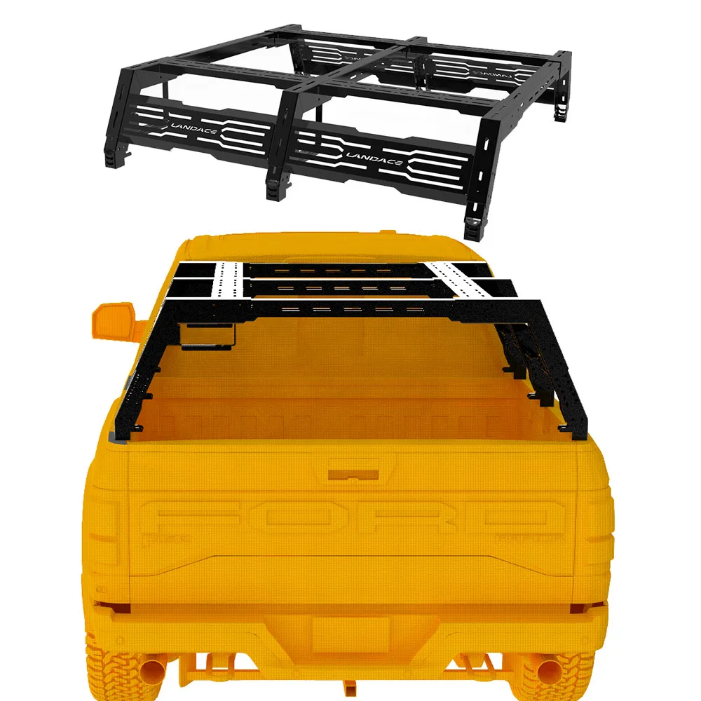 Essential 4X4 Pickup Accessories for Enhanced Cargo Capacity Universal Roll Bar for Ford F150 Truck Bed Rack