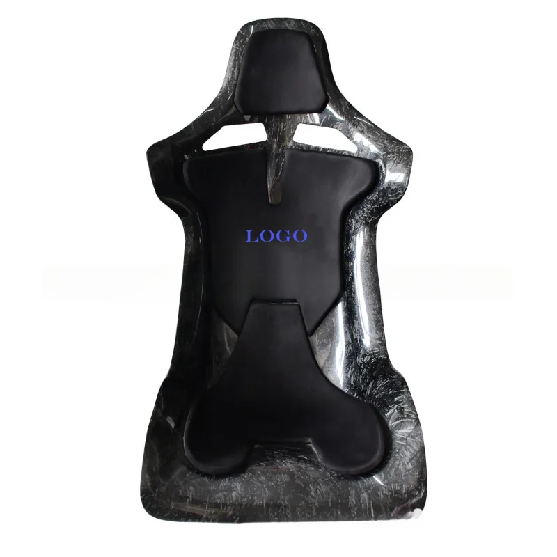 

Wisdom Workshop Racing Sports Dual Slide Integrated Leather Fiberglass Frame Car Seat