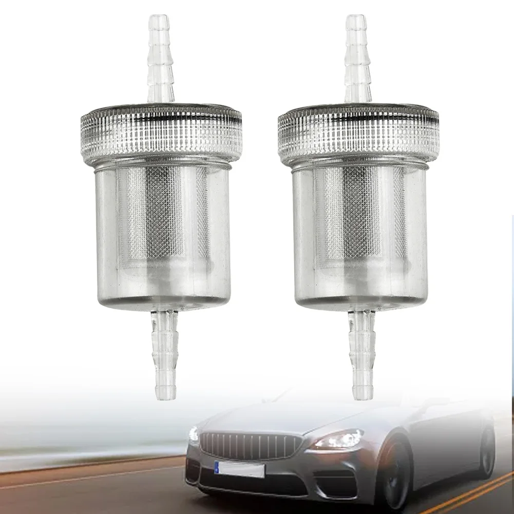 2Pcs 4mm Diesel In-Line Fuel Filter Kit  For Eberspacher Air Heater Diesel Set Automotive Filter Parts