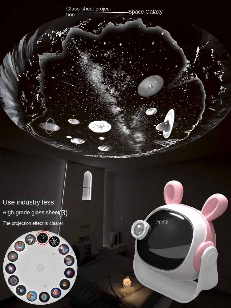 Starry sky projector night light bedroom light sleep starry atmosphere Children's Day girl gift 1766