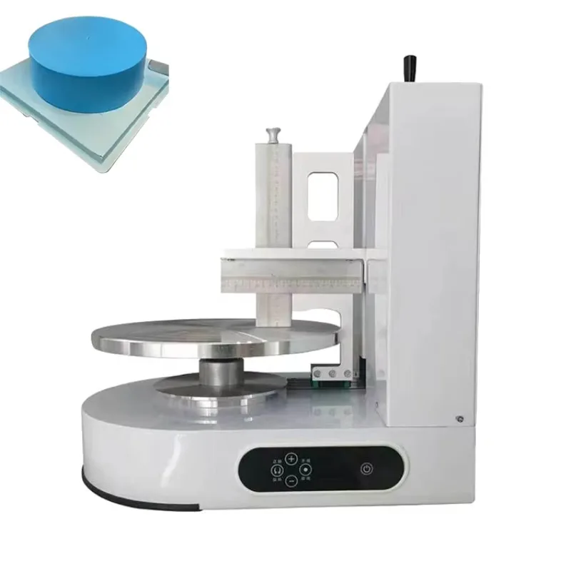 Cream Butter Spreading Machine Cake Layer Birthday Making Spreading Machine Cake Icing Smoothing Coating Machine