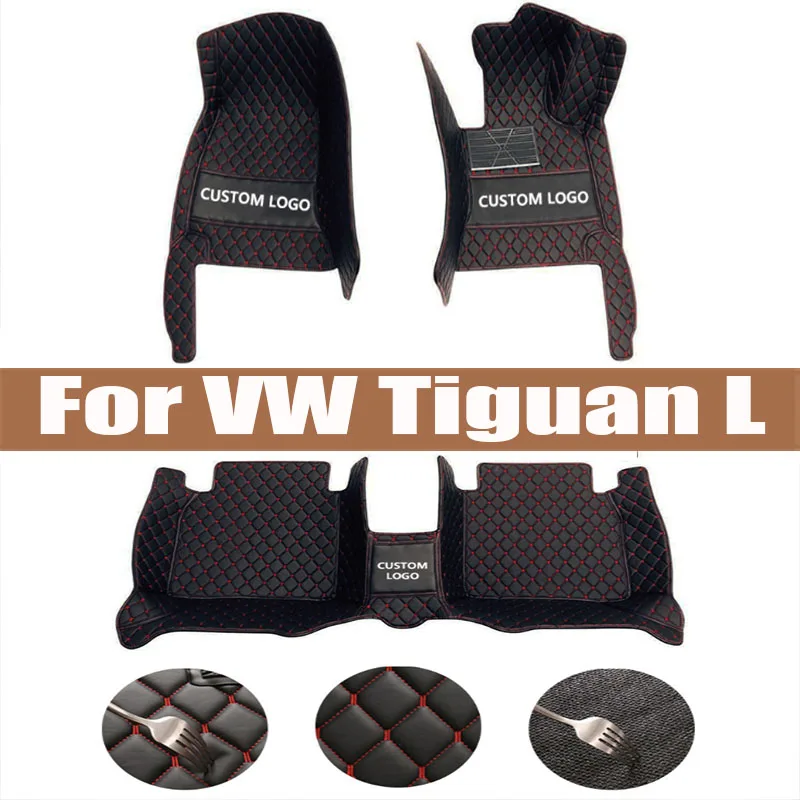 

Car Floor Mats For VW VW Tiguan L 2023 2022 2021 2020 2019 2018 2017 (5 seats) Auto Interior Carpets Covers Accessories