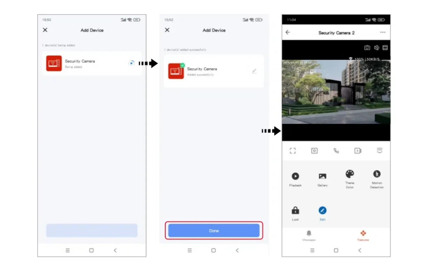TMEZON Digitales Video-Gegensprechsystem für Zuhause, 7-Zoll-WLAN-Monitor, 1080P-Türsprechkamera, Video-Türklingel, Karte, Tuya-Entsperrung – Detail 20