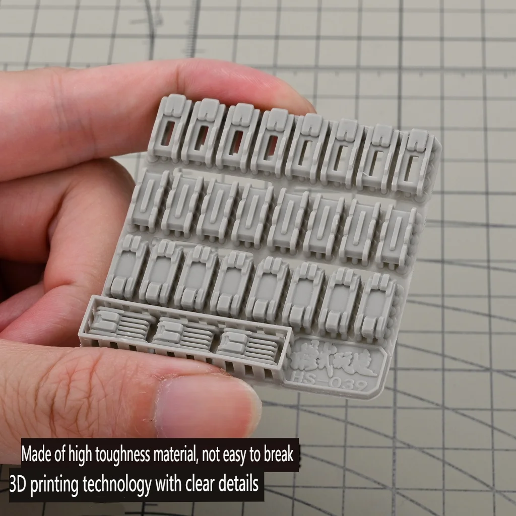 MSWZ HS039 Model Precision Details Outer Armor/heat Sink (with Etching Sheet) for Modeler Hobby Building DIY