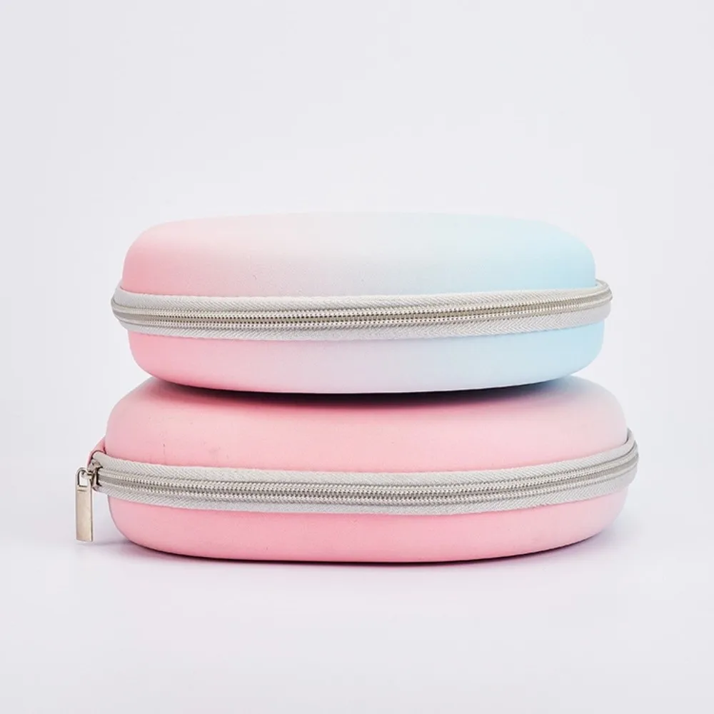 Mallette de rangement pour écouteurs avec sac pour écouteurs en maille, sac de rangement numérique étanche Anti-chute, étui pour écouteurs en PU EVA, sacs avec câble de Date