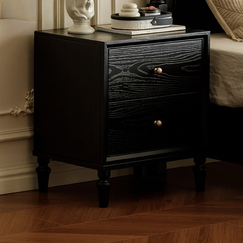 

Modern Bedroom Nightstand Organizer Wood Cabinets Drawers Luxury Storage Mobile Bedside Table Coffee Muebles Hotel Furniture