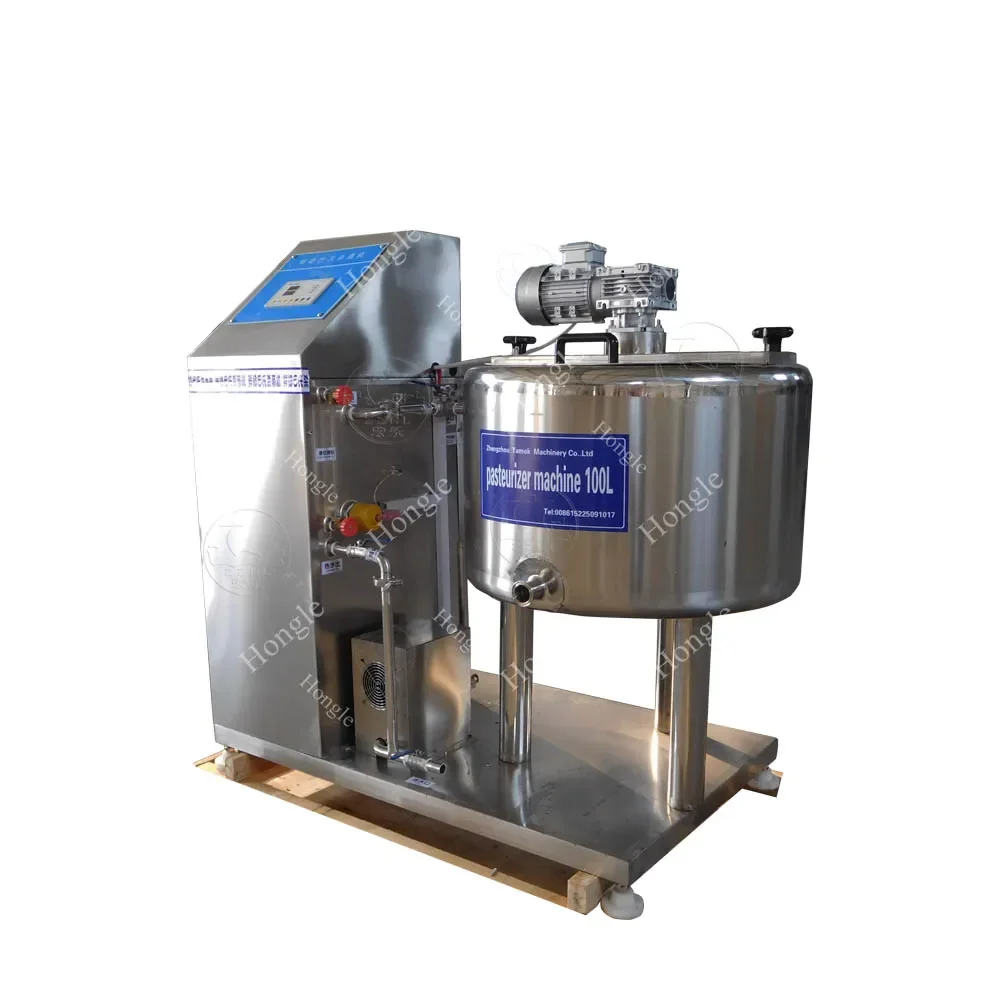 100/150/200/300 liter small scale Dairy milk yogurt making pasteurizer milk pasteurization machine price image 4
