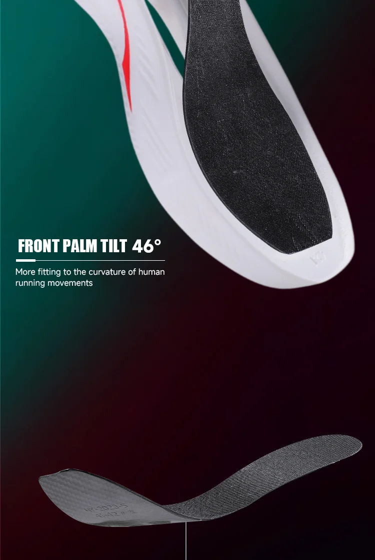 2024 IRUNSVAN Full Palm Real Carbon Plate Trail-Laufschuhe für Herren, umweltfreundlich, atmungsaktiv, Bounce-Back-Dämpfung, rutschfest – Detail 11