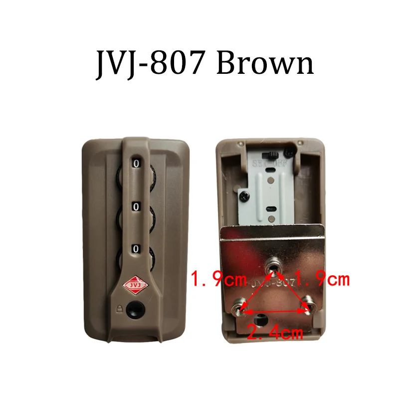 For JVJ-807/JVJ-816 Original Baggage Customs Lock Luggage Accessories Combination Lock Simple Portability Anti-theft Security