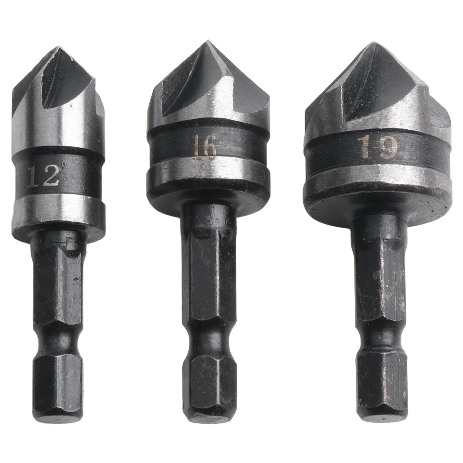 

Drill Bit Set Chamfer Drill Bit 90 Degree Countersink 1/4 Inch Hex Shank Fast Changing Preperation Of Countersunk Screws