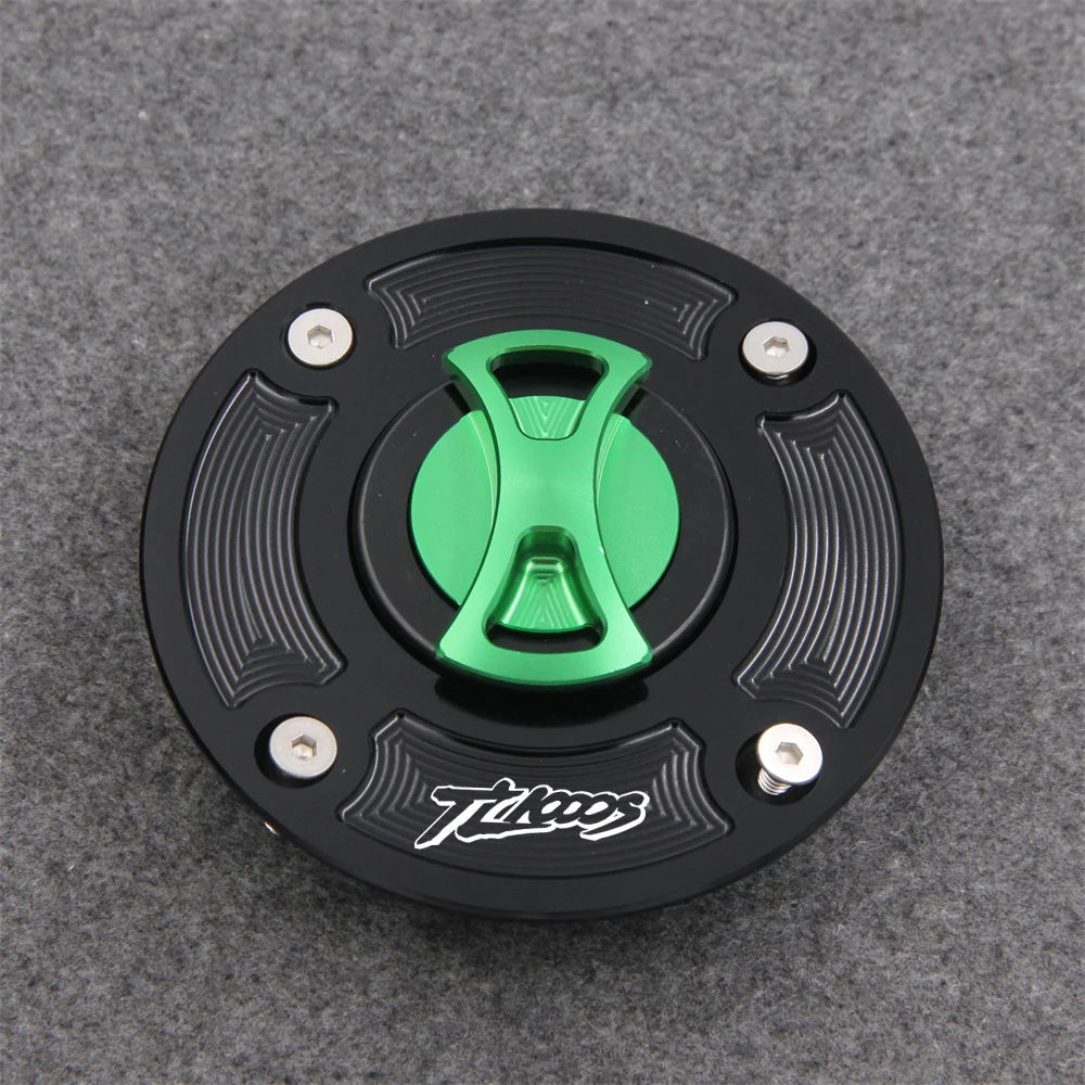 Keyless Motorcycle Fuel Gas Tank cap Cover For SUZUKI TL1000S 1997-2001( 1998 1999 2000