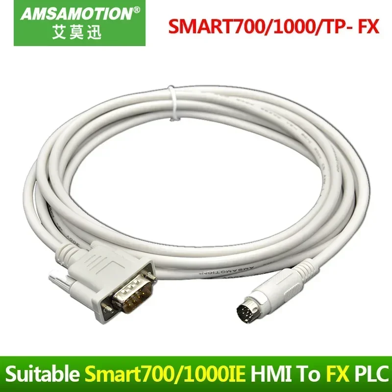 SMART700/1000/TP-FX Suitable For Siemens Smart 700 1000IE HMI Connect To Mitsubishi FX Series PLC Programming Cable