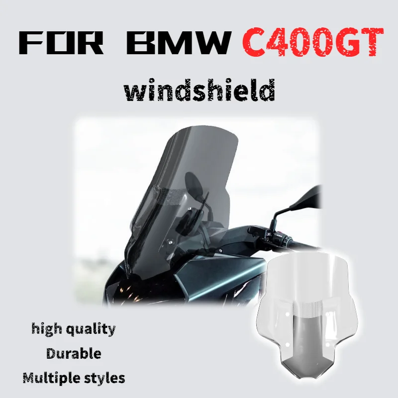 

For BMW C400GT windshield modification 2025 model, raised windshield rain guard and chest protector modification parts.