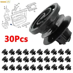 30Pcs Car Door Panel Card Trim Clips Interior Auto Fastener Clip Retainers For VW Volkswagen Golf Passat B5 forJetta 3B0868243