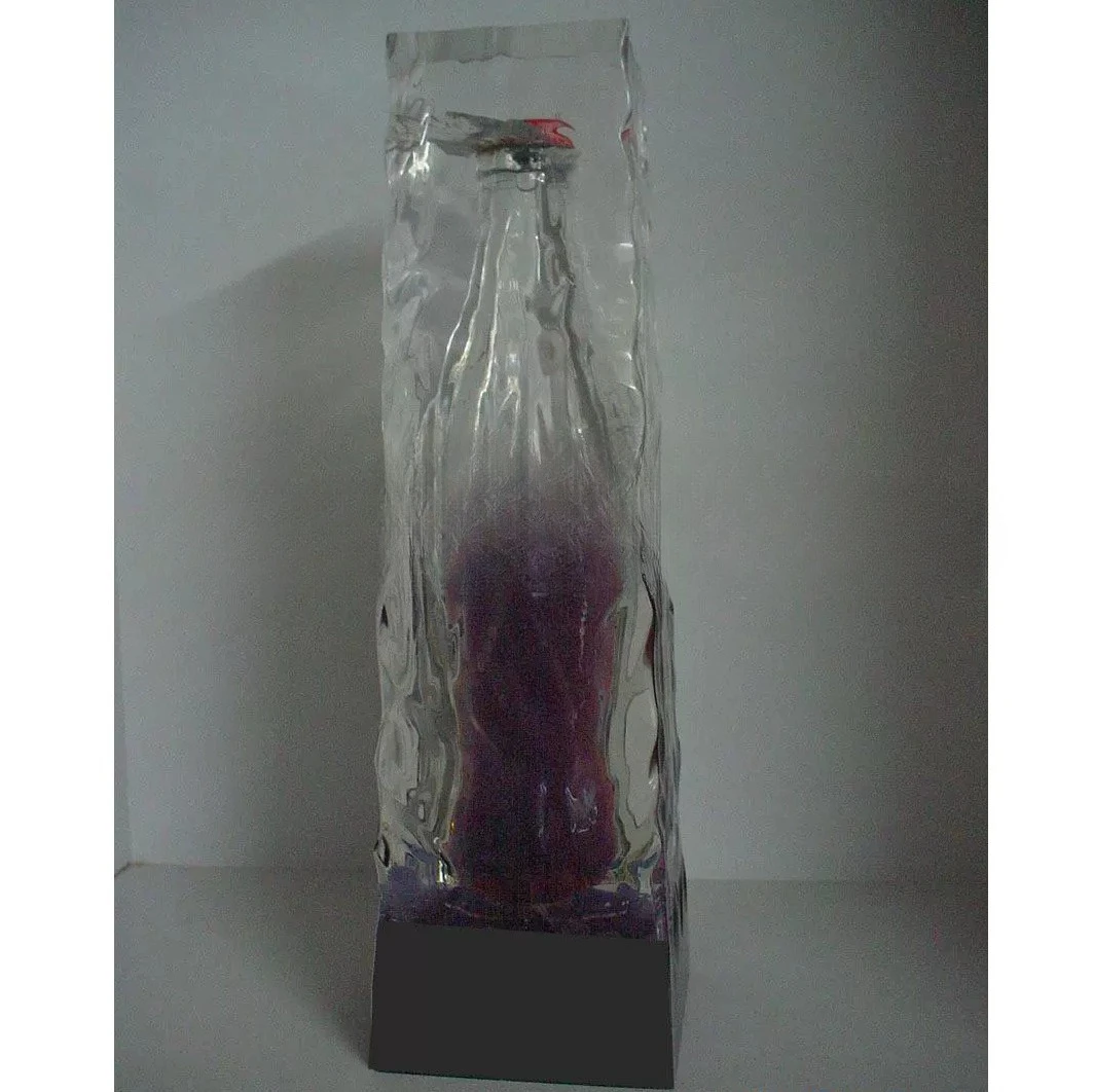 

Crystal glue + buried wine bottle handicrafts enterprise display advertising gift ornament