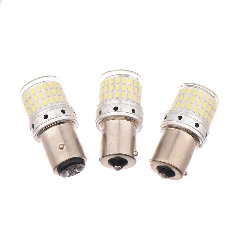 1pcs 1156 BA15S P21W LED Bulbs Reverse Auto Lamp White 12V BAU15S 10W 1157 BAY15D Car Turn Signal LED